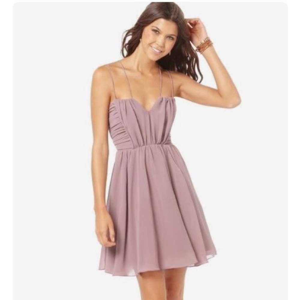 Purple Cocktail Dress